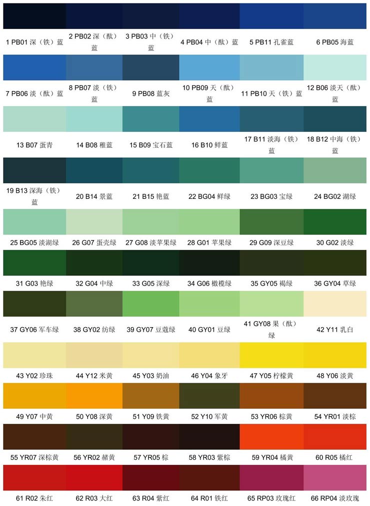 澳利美油漆色卡國標色卡 澳利美油漆色卡
